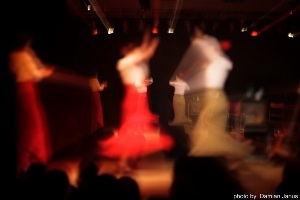 tancerki flamenco podczas tańca