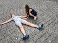 Zabawy z kredą