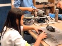 W pracowni ceramicznej