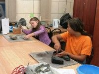 W pracowni ceramicznej