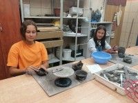 W pracowni ceramicznej