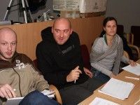 Radek Bednarz, Michał Muszynski, Natalia Grosiak/ jury VI WFFM