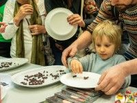 Degustacja kolumbijskiej kawy i przysmaków.