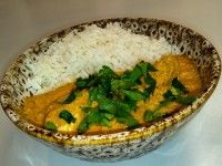 Butter chicken z ryżem