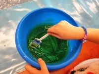 slime z brokatem 
