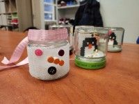 Zimowe lampiony