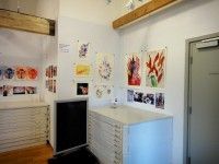Projekt Flaming Prints | wystawa w Pracowni Northern Print w Newcastle| 2012